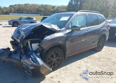 2021 Subaru Forester Sport from USA, damaged, VIN JF2SKARC9MH467626